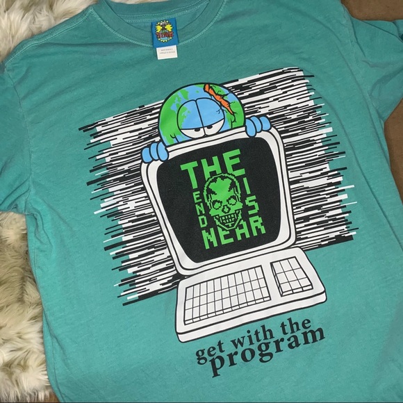 Hot Topic Other - 🌸 3/$15 Bored teenager the end is near t shirt